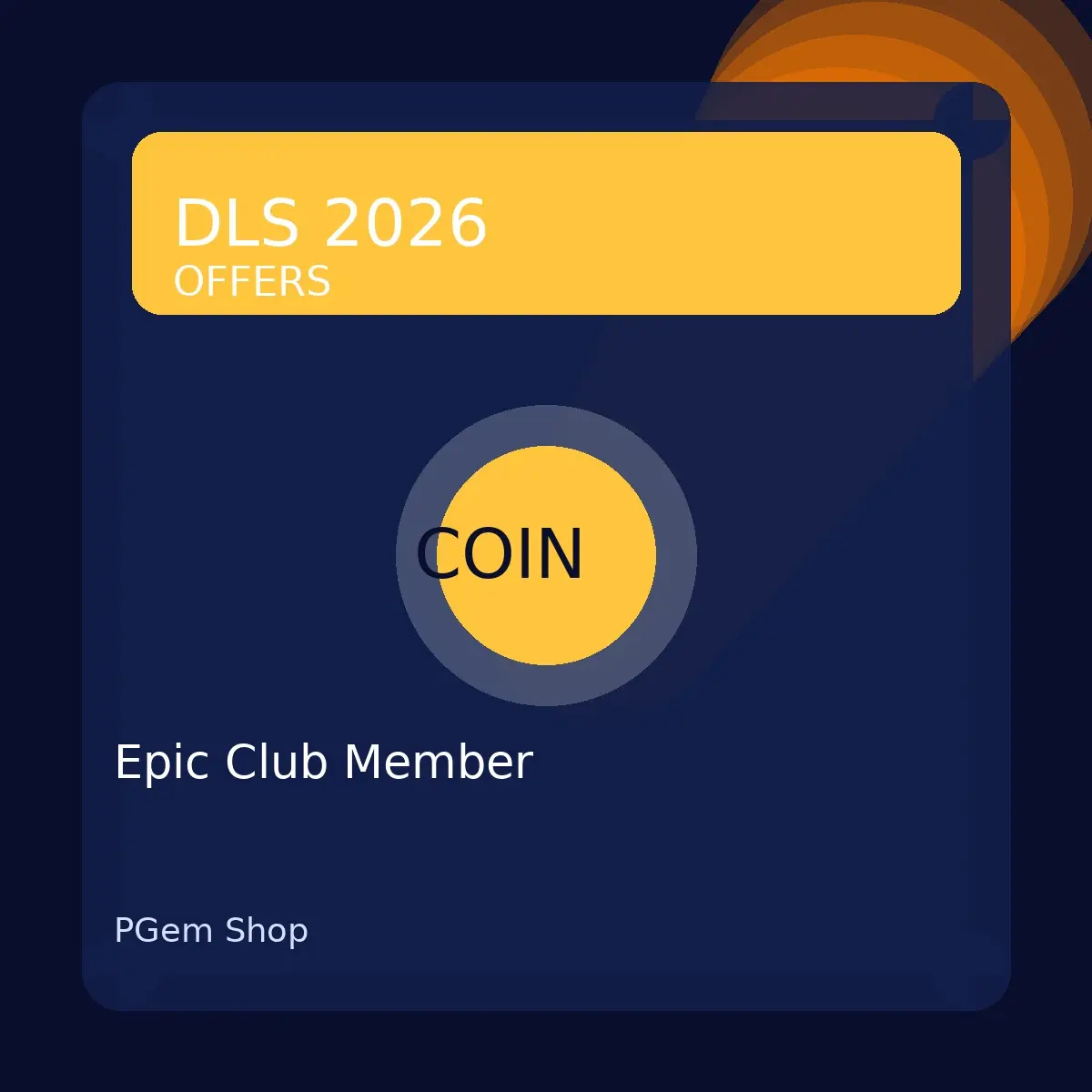 خرید آفر Epic Club Member دریم لیگ ساکر ۲۰۲۶ - تحویل فوری از آفرهای ویژه دریم لیگ ساکر ۲۰۲۶