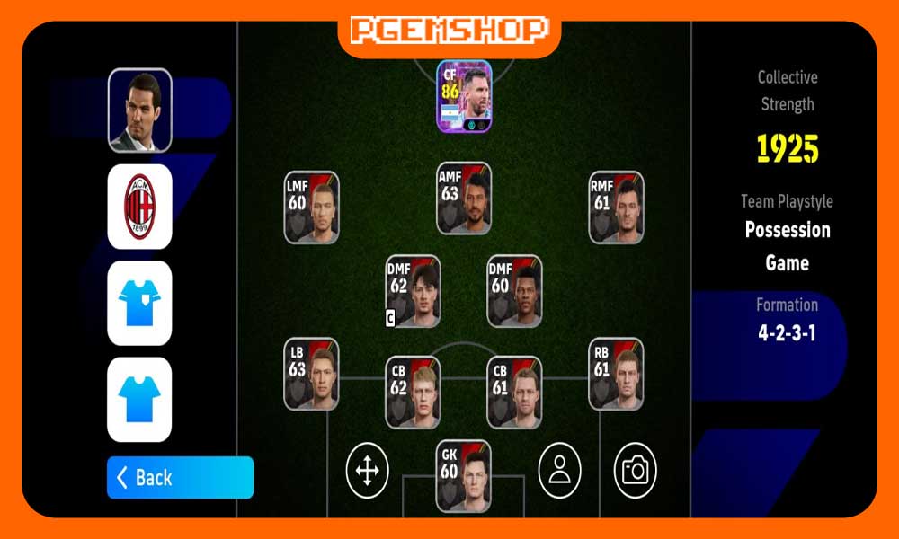 انتخاب Base Team Settings