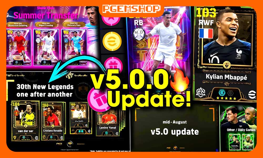 همه چیز درباره Season Update v5.0.0 ای فوتبال