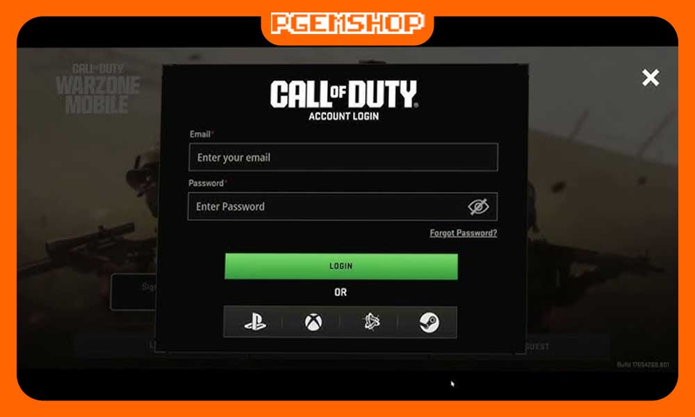 ورود به بازی Call of Duty Mobile  