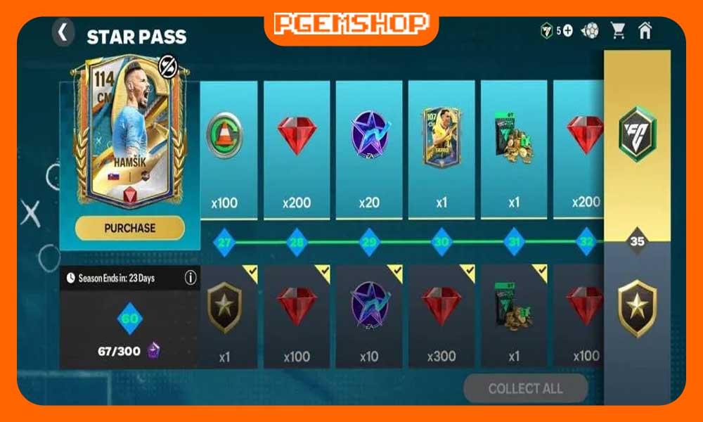 جوایز-Star-Pass-سپتامبر-2025 اف سی موبایل