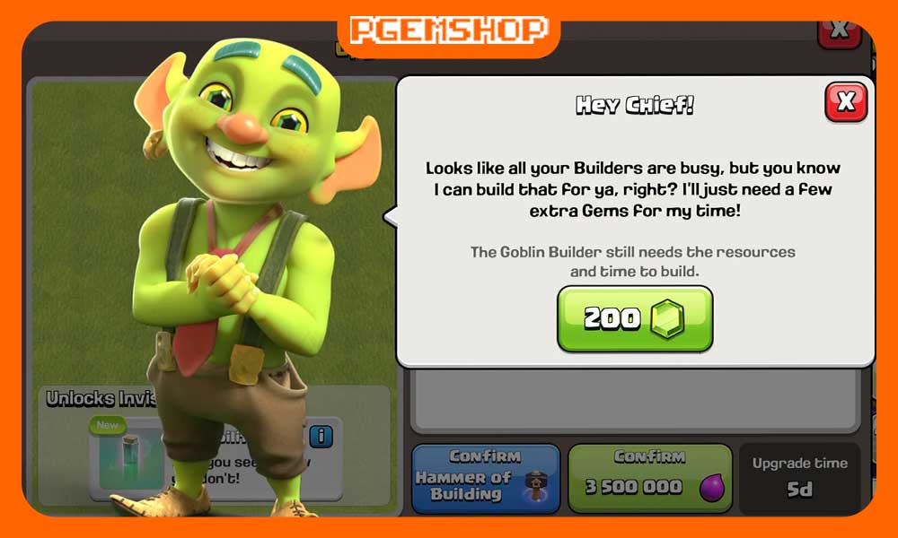 شرایط-فعال-شدن-Goblin-Builder-کلش آف کلنز در-سپتامبر-2025