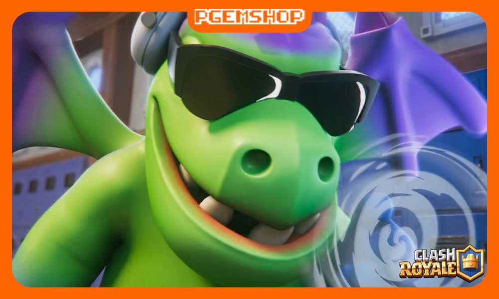 Clash-Royale-Baby-Dragon-نقش-نیروی-هوایی-در-روند-بازی