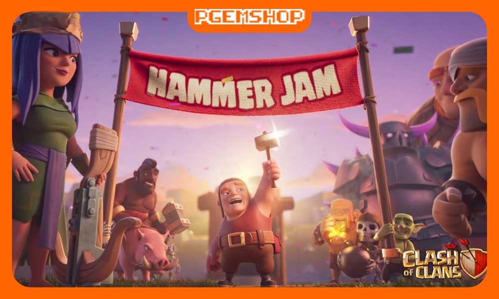 چالش‌های-Hammer-Jam-نوامبر-۲۰۲۵-کلش-آف-کلنز