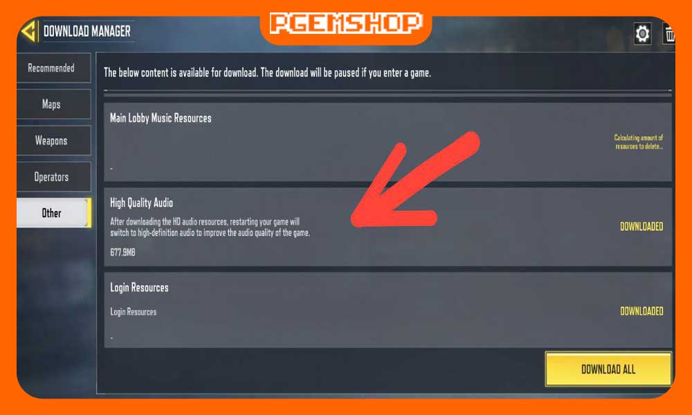 حذف-High-Quality-Audio-)-کالاف-موبایل