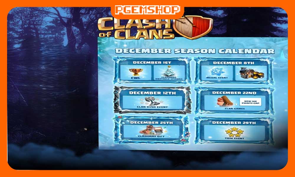 زمان-شروع-Clan-Rush-Event-در-سیزن-Frost-Age-(دسامبر-2025)-کلش-آف-کلنز