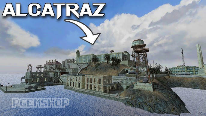Alcatraz call of duty - نقشه آلکاتراز کالاف دیوتی