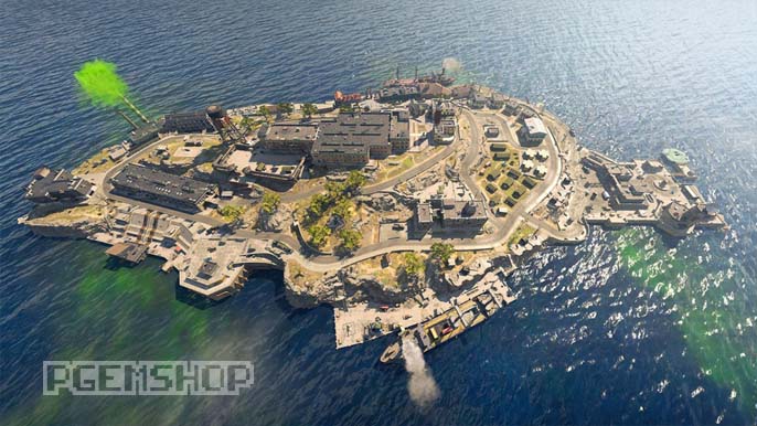 Alcatraz call of duty - نقشه آلکاتراز کالاف دیوتی
