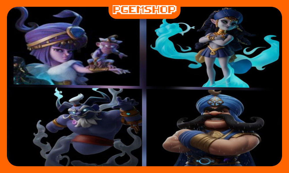 اسکین-های-جدید-ست-Desert-Nights-کلش-آف-کلنز