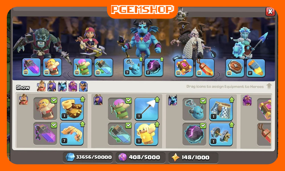 باف-شدن-مخفی-مینیون-پرینس-کلش-آف-کلنز