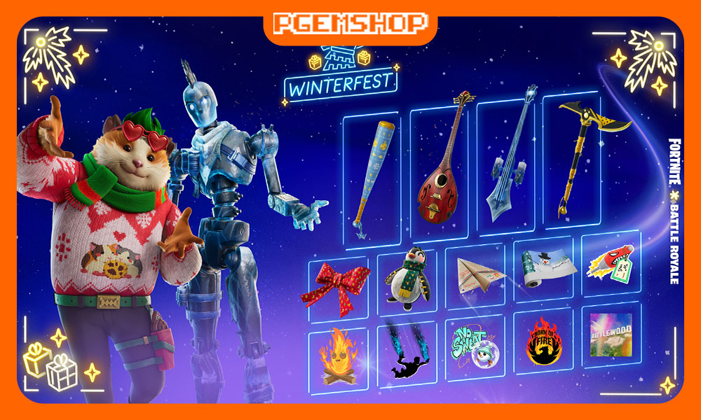 لیست-اسکین‌های-Winterfest-2025-فورتنایت