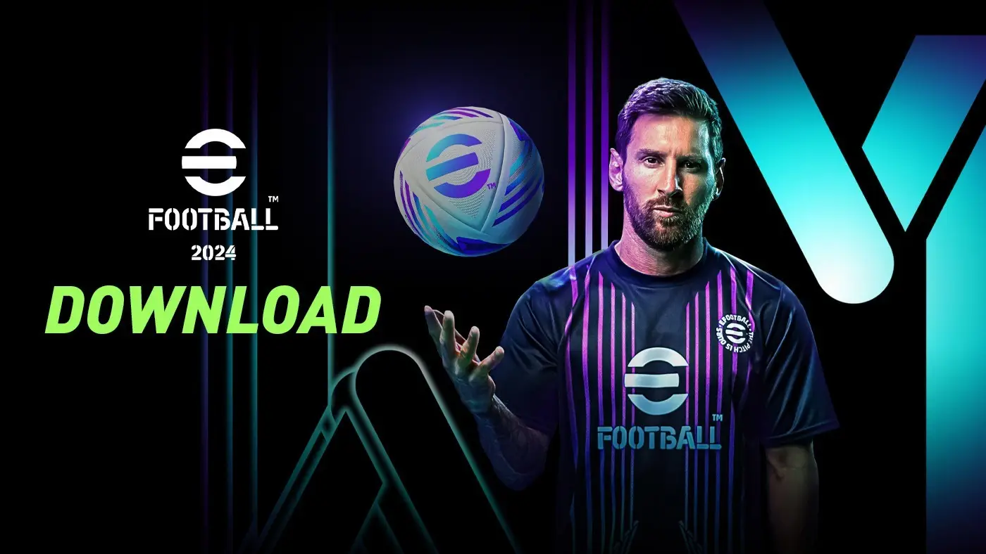 نصب ای فوتبال efootball