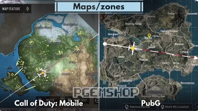 کالاف دیوتی یا پابجی call of duty mobile vs pubg mobile