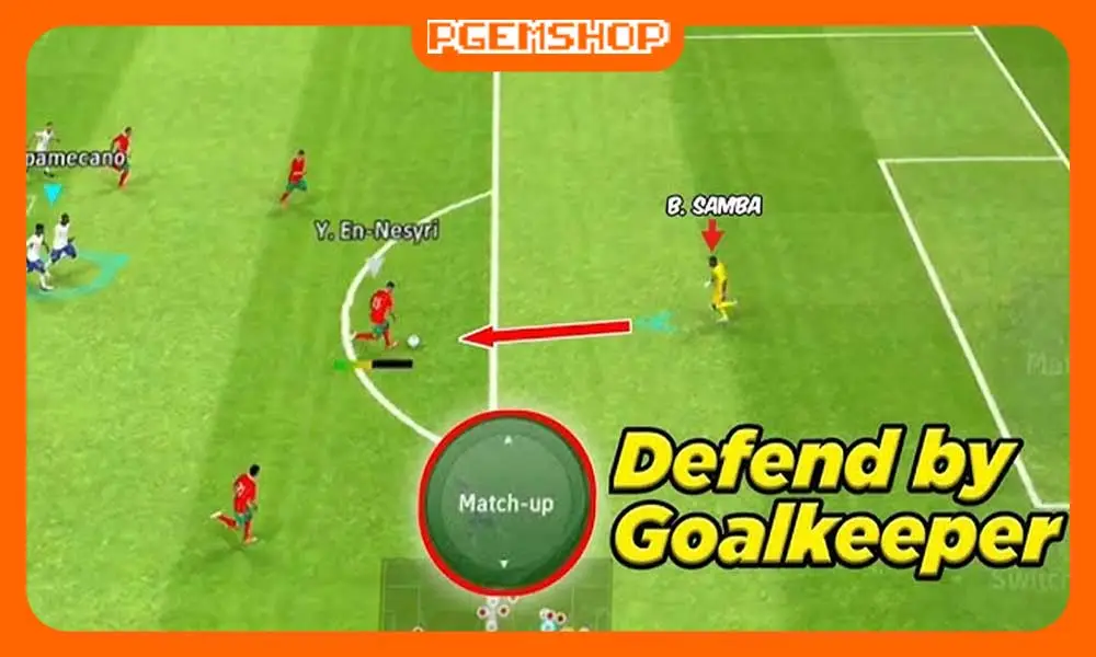 حرکت دروازه بان به جلو و عقب  در ای فوتبال