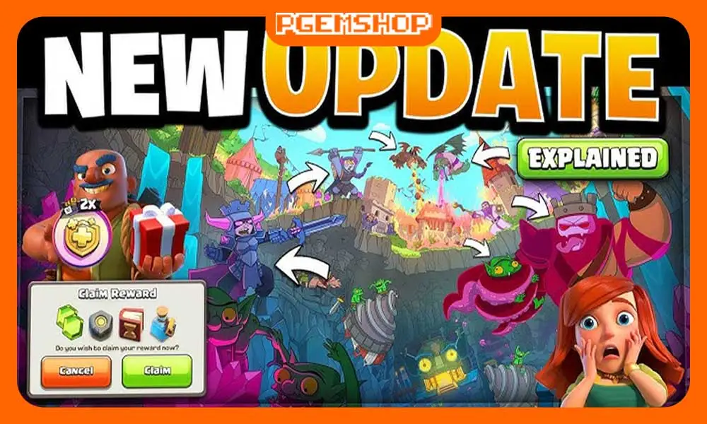 دکوریشن-جدید گلد پس کلش آف کلنز