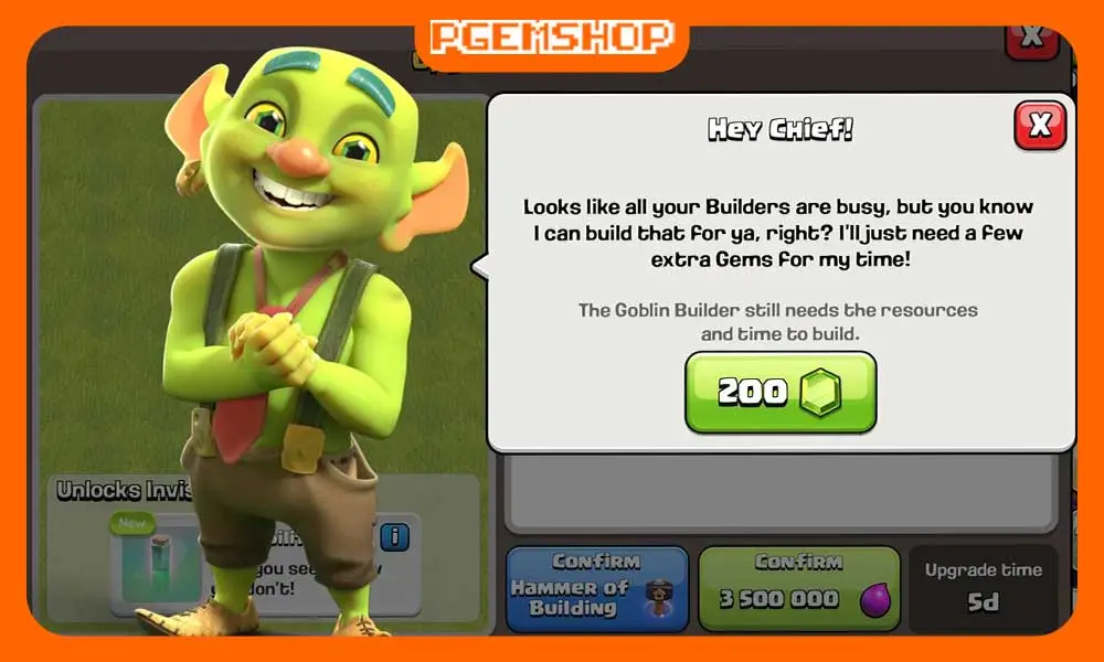 شرایط-فعال-شدن-Goblin-Builder-کلش آف کلنز در-سپتامبر-2025